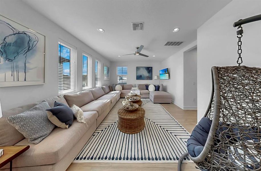 Furnished interior view inside a new home in , Sarasota (Image 35).