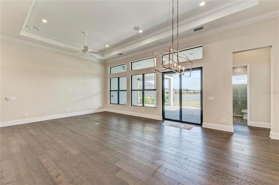 Spacious, unfurnished interior of a new home in The Alcove at Waterside, Sarasota (Image 57). Spacious, unfurnished interior of a new home in The Alcove at Waterside, Sarasota (Image 57).