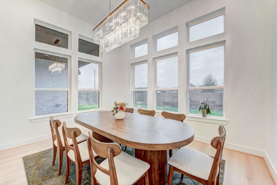 Furnished interior view inside a new home in , Missouri City (Image 42).