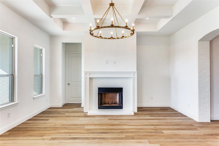 Spacious, unfurnished interior of a new home in Settler’s Glen, Rhome (Image 9). Spacious, unfurnished interior of a new home in Settler’s Glen, Rhome (Image 9).