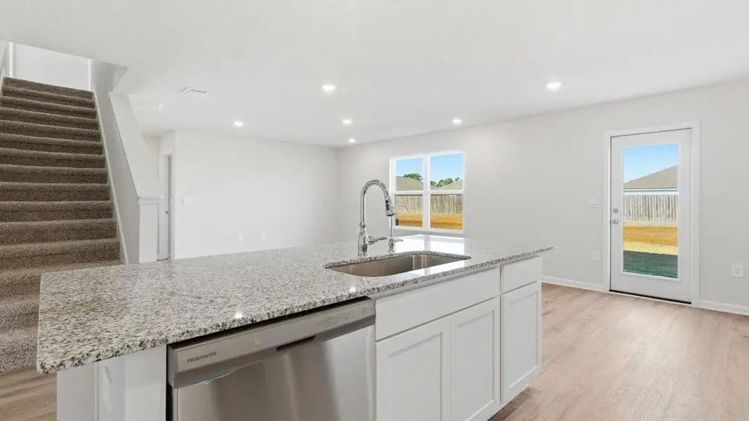 Furnished interior view inside a new home in Wesley Park, Crawfordville (Image 4).