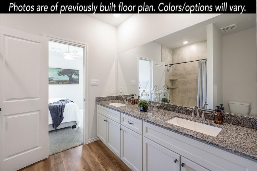 Furnished interior view inside a new home in The Enclave at Spring Branch, Montgomery (Image 9).