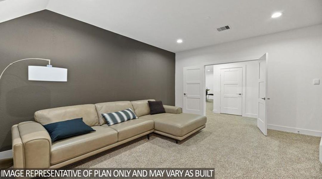 Furnished interior view inside a new home in River Ranch Estates, Dayton (Image 14).