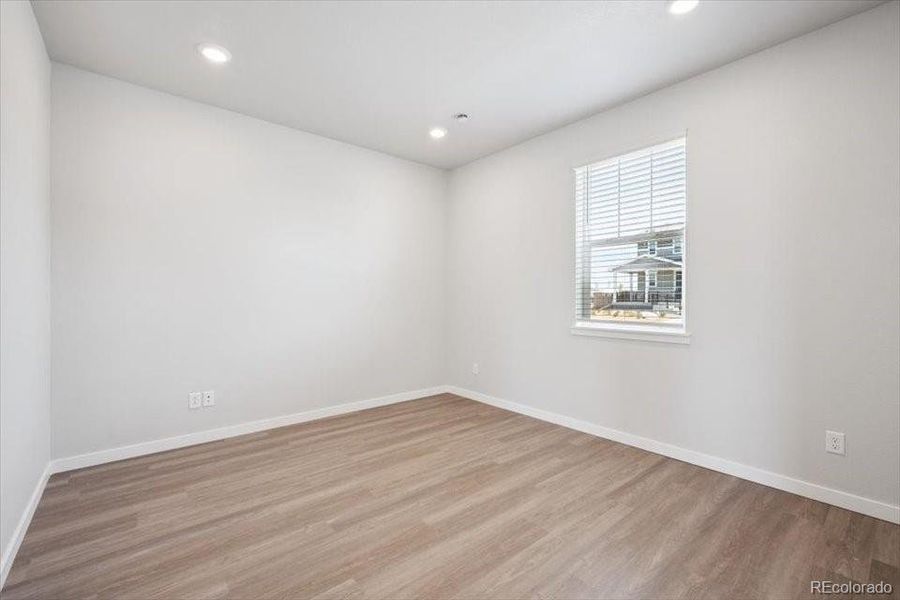 Spacious, unfurnished interior of a new home in The Boulevard II Collection at Windler, Aurora (Image 23). Spacious, unfurnished interior of a new home in The Boulevard II Collection at Windler, Aurora (Image 23).