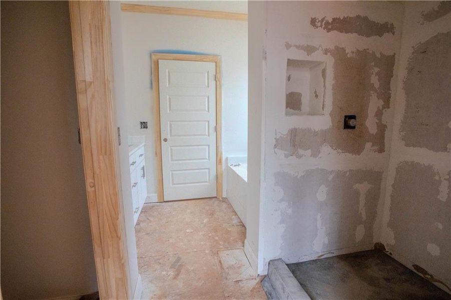 In-progress construction of a new home in , Villa Rica, GA (Image 27). In-progress construction of a new home in , Villa Rica, GA (Image 27).