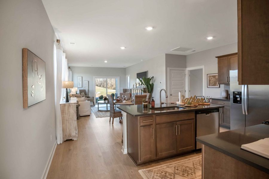 Representative furnished interior of a home built from the JENNINGS by D.R. Horton in Nexus South, Gallatin (Image 9). Representative furnished interior of a home built from the JENNINGS by D.R. Horton in Nexus South, Gallatin (Image 9).