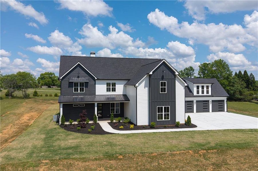 Front exterior of a new home in , Carrollton, GA, highlighting curb appeal (Image 28). Front exterior of a new home in , Carrollton, GA, highlighting curb appeal (Image 28).
