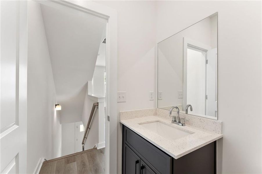 Furnished interior view inside a new home in Array, Atlanta (Image 3). Furnished interior view inside a new home in Array, Atlanta (Image 3).