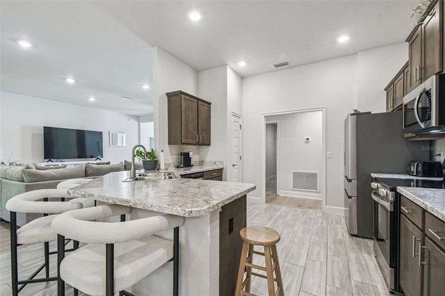 Furnished interior view inside a new home in Sugarmill Woods, Homosassa (Image 13).
