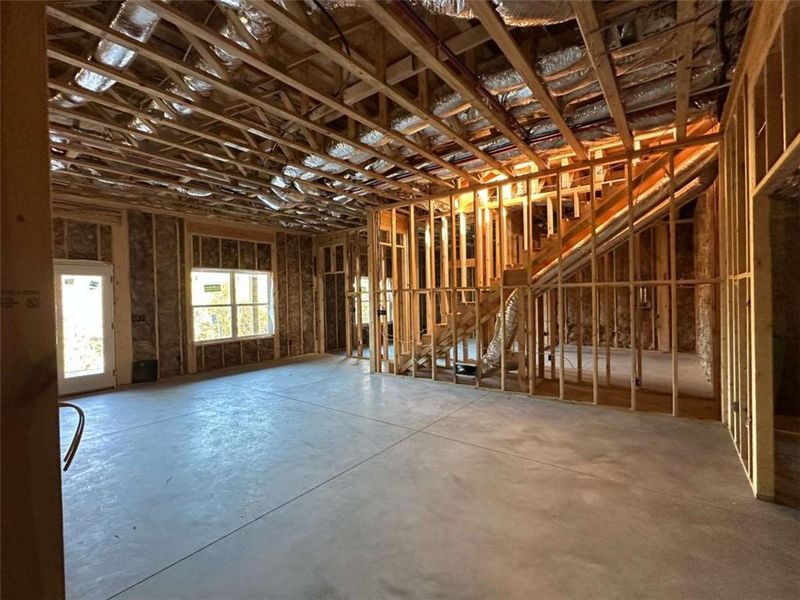 In-progress construction of a new home in , Talking Rock, GA (Image 10).