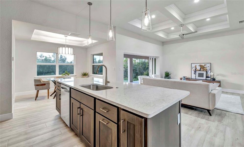 Furnished interior view inside a new home in , Port Charlotte (Image 35).