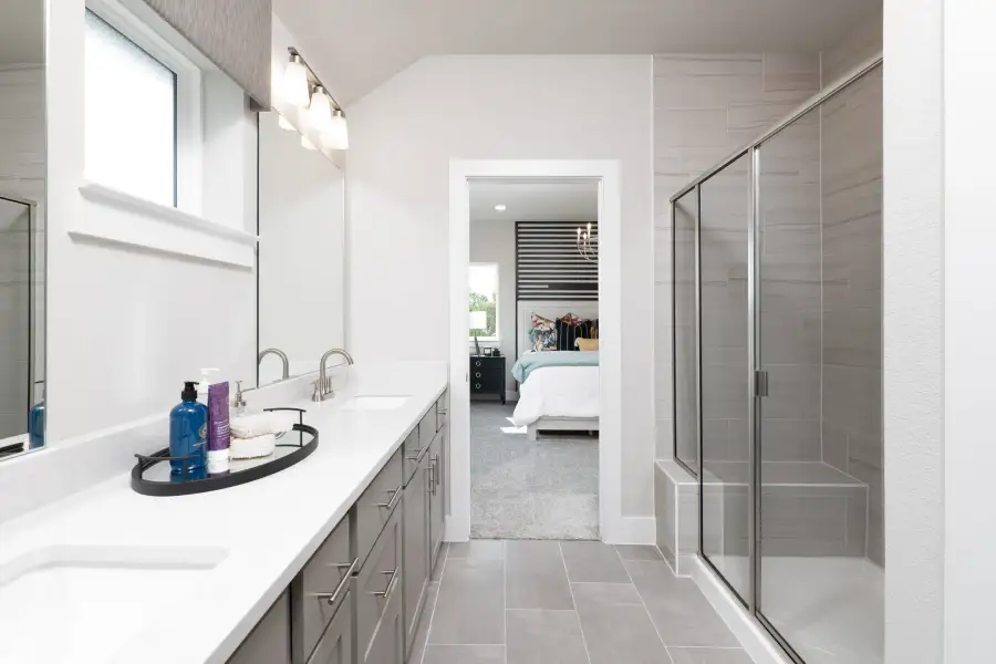 Representative furnished interior of a home built from the Poppy by Tri Pointe Homes in The Retreat at Harvest, Argyle (Image 8).