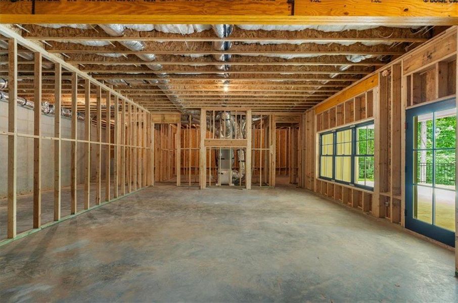 In-progress construction of a new home in , Cumming, GA (Image 67).