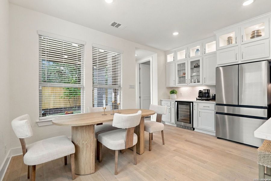 Furnished interior view inside a new home in Gruene Villages, New Braunfels (Image 34).