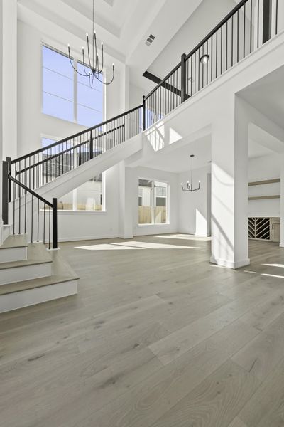 Representative unfurnished interior of a home built from the The St. Helena by Westin Homes in Kresston, Montgomery (Image 13).