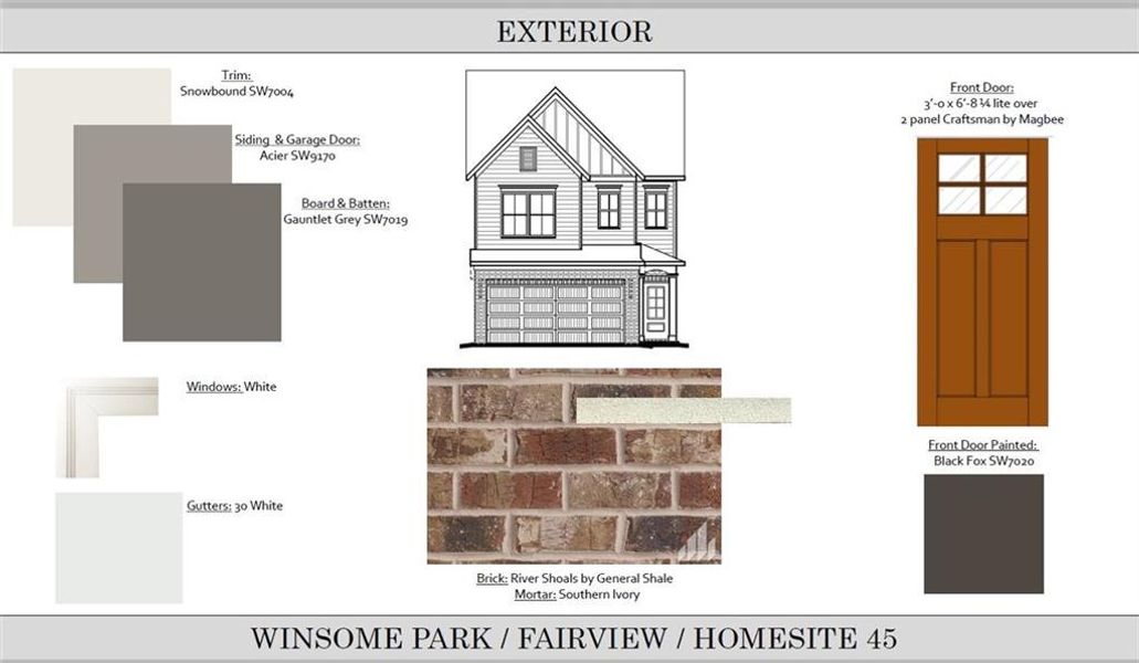 Sample of building materials used in homes in Winsome Park, Woodstock (Image 30).
