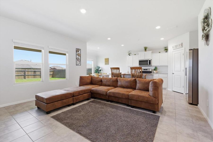 Furnished interior view inside a new home in Cresson Estates, Cresson (Image 11).