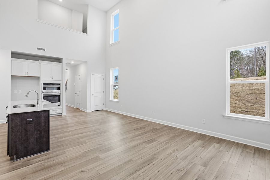 Spacious, unfurnished interior of a new home in Ovation at Sweetbrier, Durham (Image 18). Spacious, unfurnished interior of a new home in Ovation at Sweetbrier, Durham (Image 18).