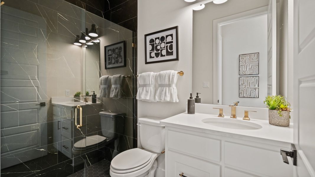 Furnished interior view inside a new home in Mandarin Grove, Palmetto (Image 18).