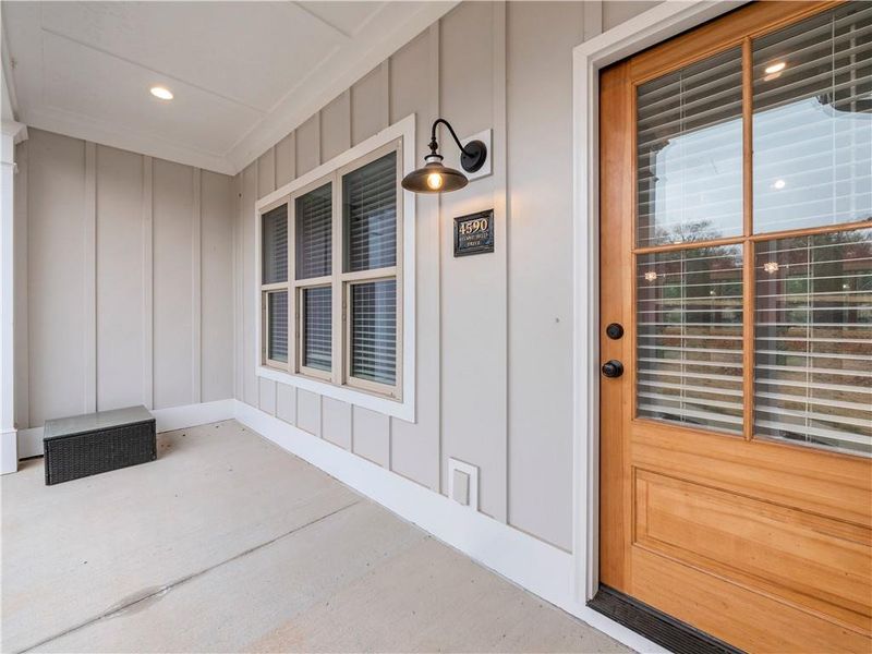 Exterior details and patio area of a home in , Watkinsville (Image 4).