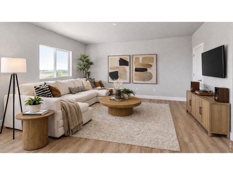 Furnished interior view inside a new home in Granary, Johnstown (Image 7).