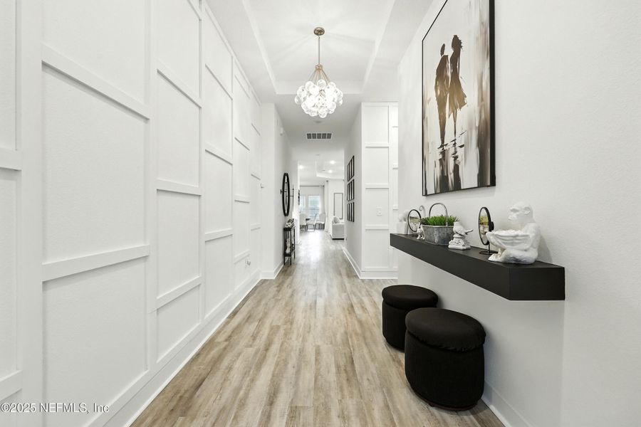 Furnished interior view inside a new home in Reverie at TrailMark, St. Augustine (Image 6). Furnished interior view inside a new home in Reverie at TrailMark, St. Augustine (Image 6).