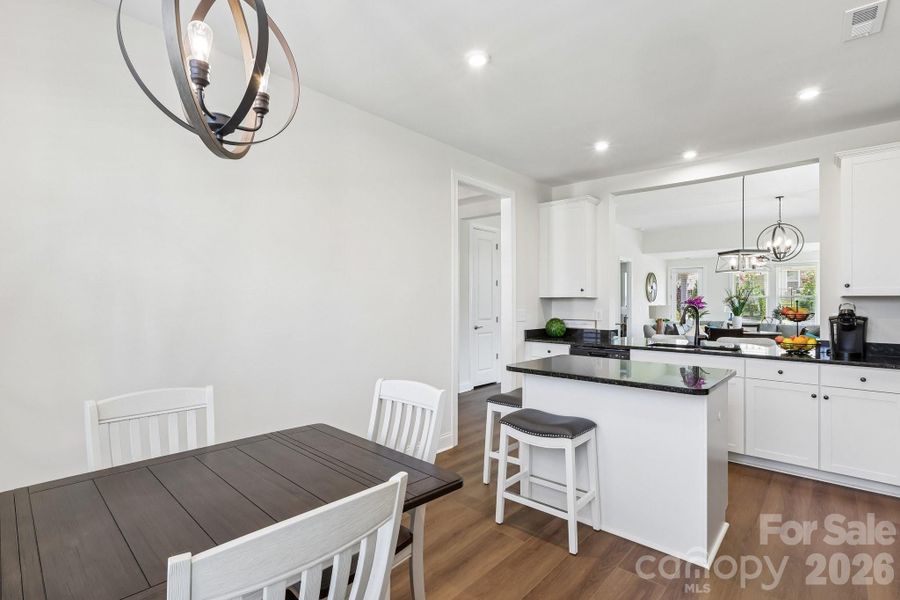Furnished interior view inside a new home in , Charlotte (Image 13).