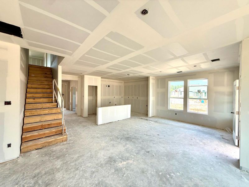 Actual Home Under Construction Actual Home Under Construction