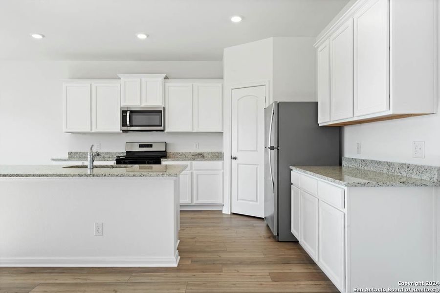 Furnished interior view inside a new home in Savannah Place, San Antonio (Image 4).