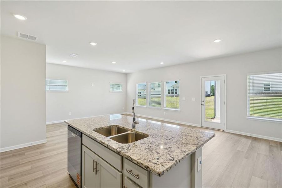 Furnished interior view inside a new home in Martin Springs - Reserve Series, Lawrenceville (Image 7). Furnished interior view inside a new home in Martin Springs - Reserve Series, Lawrenceville (Image 7).