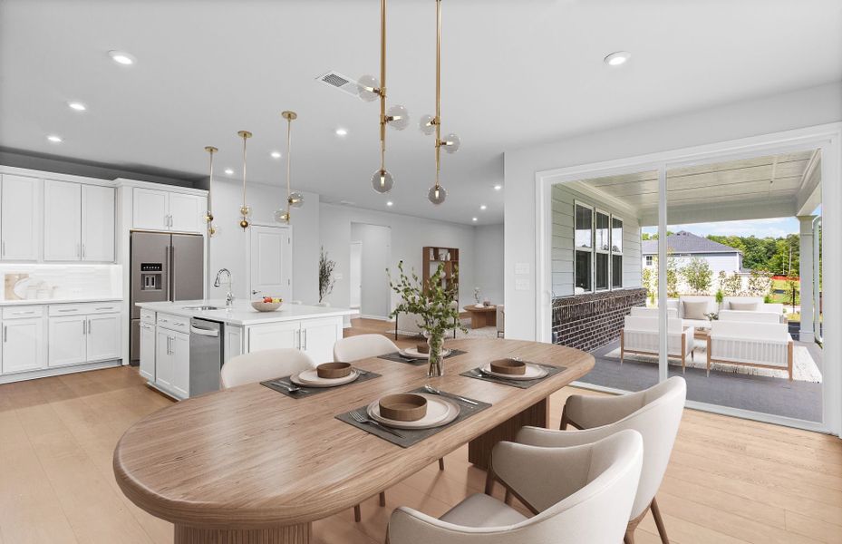 Representative furnished interior of a home built from the Yellowstone by Pulte Homes in Linden Grove, Powder Springs (Image 30).