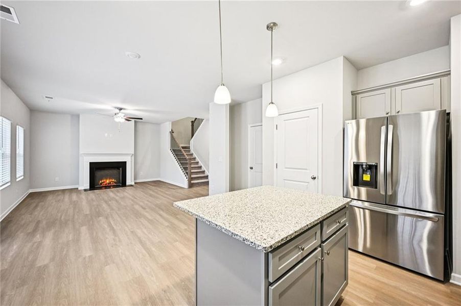 Furnished interior view inside a new home in The Hills at Cedar Creek, Winder (Image 24). Furnished interior view inside a new home in The Hills at Cedar Creek, Winder (Image 24).