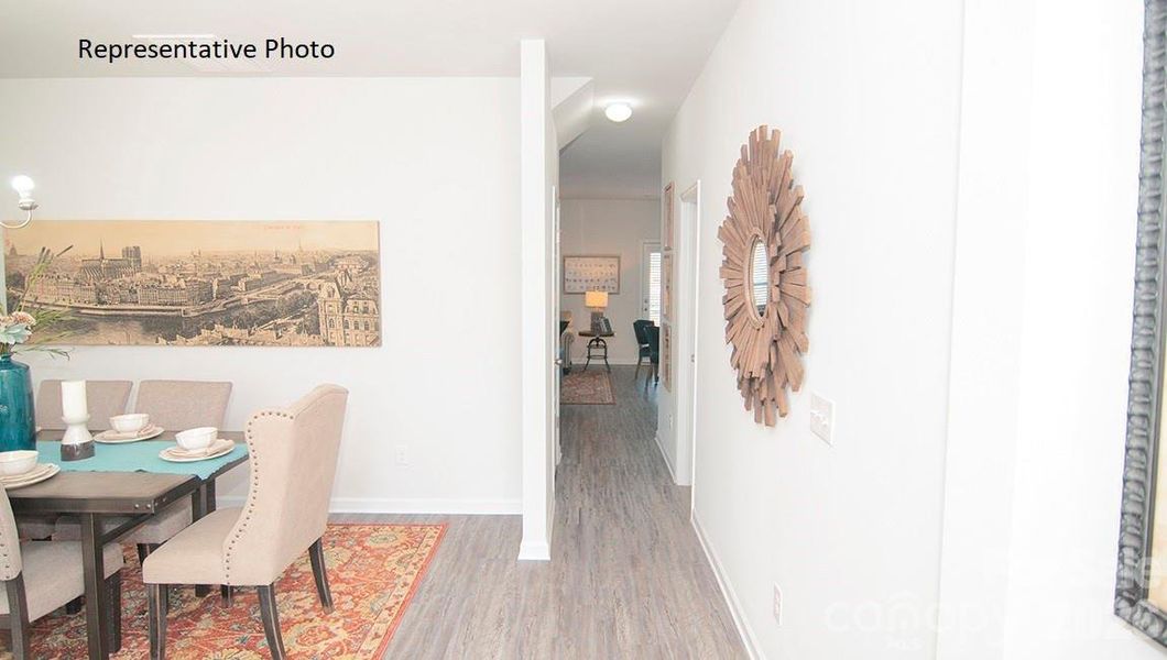 Furnished interior view inside a new home in Wallace Springs, Statesville (Image 40).