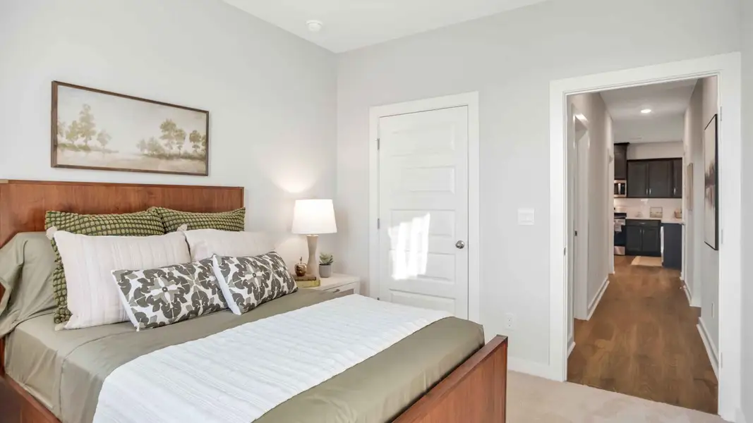 Furnished interior view inside a new home in Nexus South, Gallatin (Image 25).