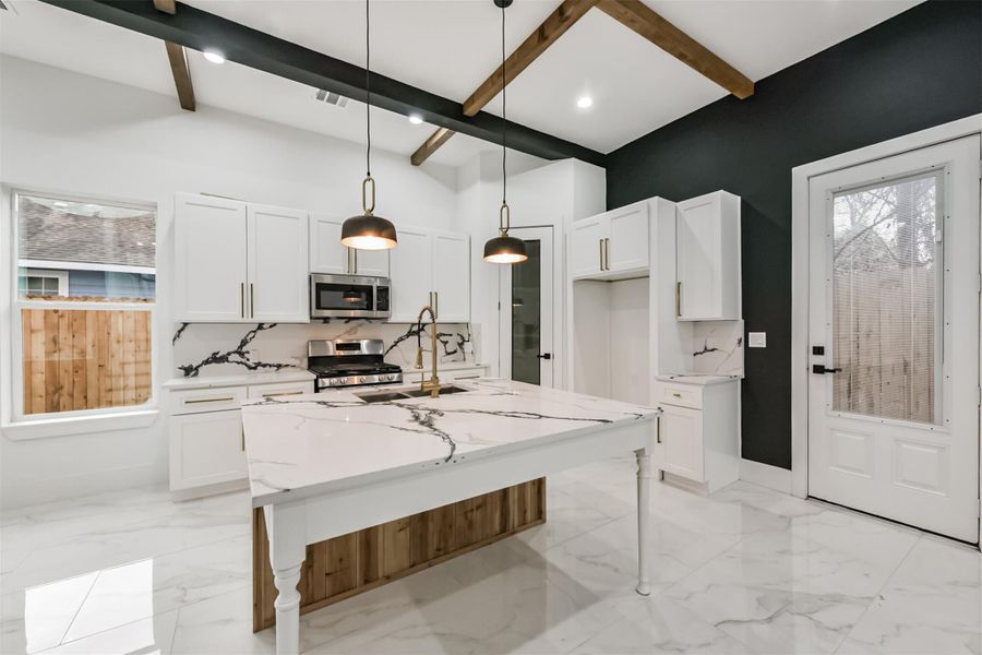 Furnished interior view inside a new home in , Houston (Image 7).