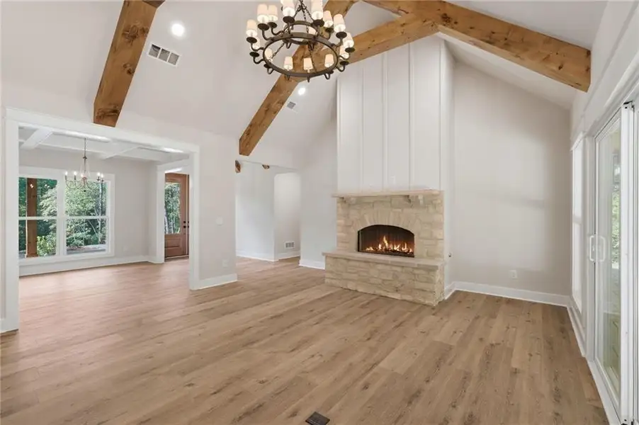 Spacious, unfurnished interior of a new home in , Dahlonega (Image 68). Spacious, unfurnished interior of a new home in , Dahlonega (Image 68).