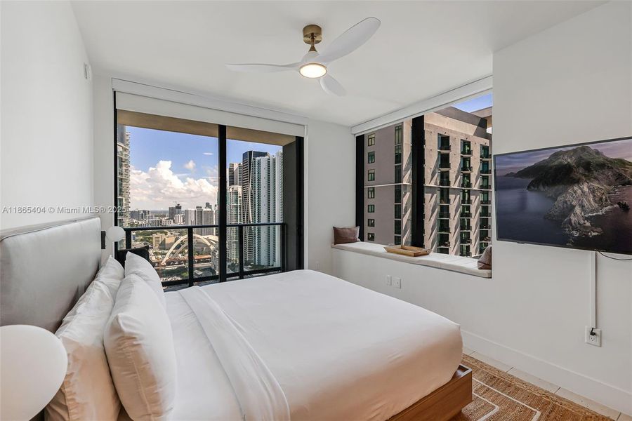 Furnished interior view inside a new home in , Miami (Image 41). Furnished interior view inside a new home in , Miami (Image 41).