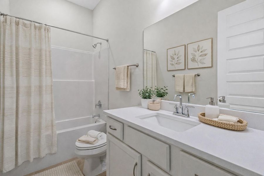 Furnished interior view inside a new home in Twin Oaks, Oakland (Image 7).