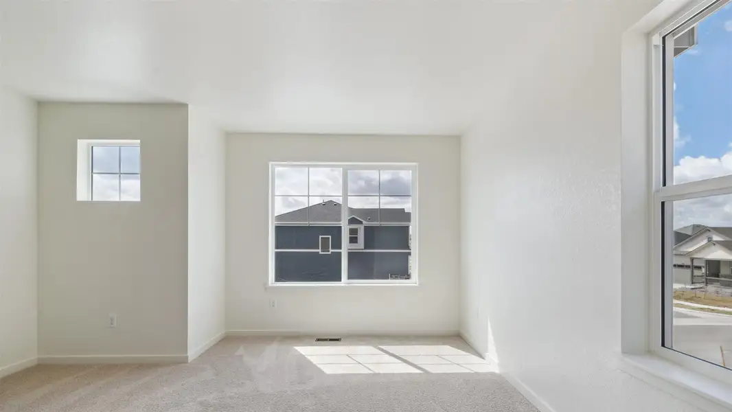 Spacious, unfurnished interior of a new home in Spring Valley Ranch, Elizabeth (Image 12). Spacious, unfurnished interior of a new home in Spring Valley Ranch, Elizabeth (Image 12).
