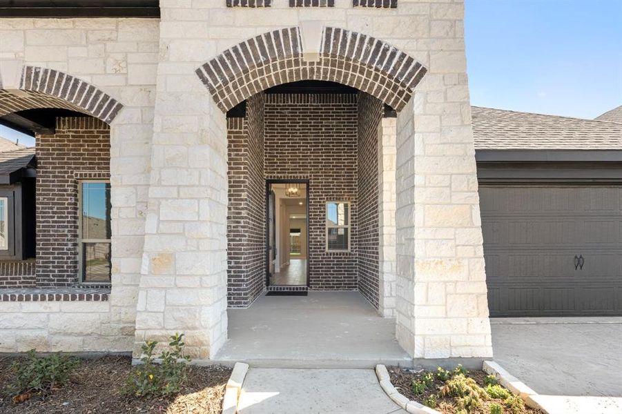 Exterior details and patio area of a home in Silo Mills Classic 60, Joshua (Image 3). Exterior details and patio area of a home in Silo Mills Classic 60, Joshua (Image 3).