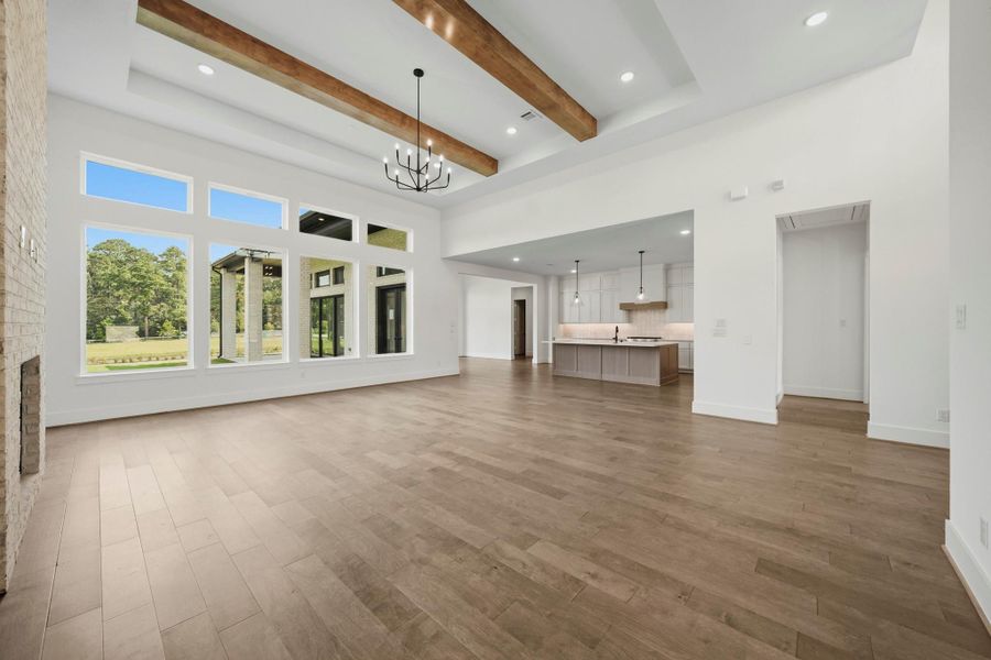Spacious, unfurnished interior of a new home in Bentwood Farms, Montgomery (Image 38).