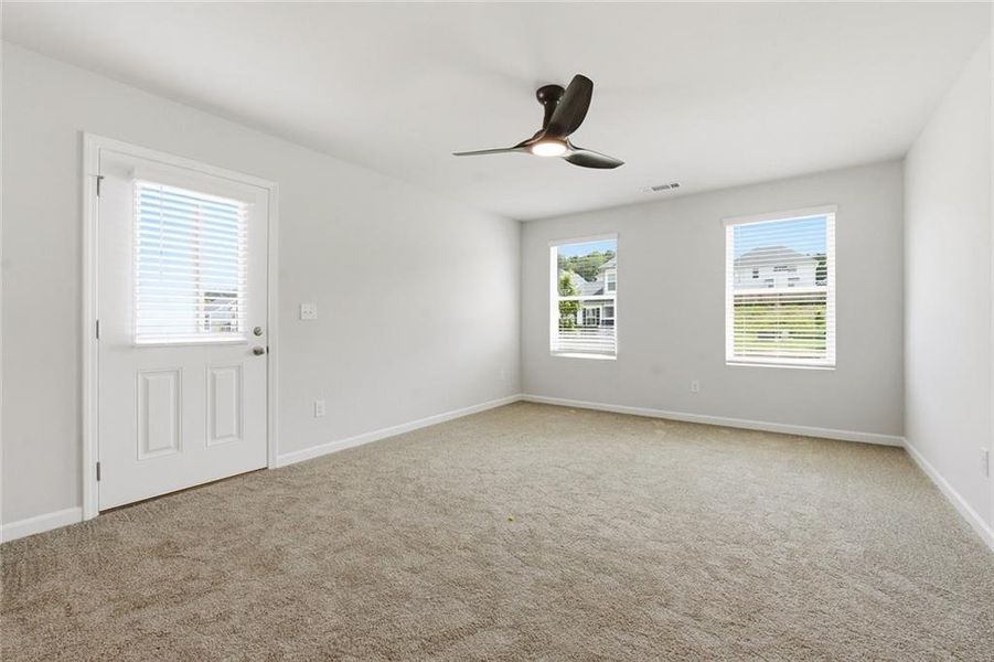 Spacious, unfurnished interior of a new home in Jones Crossing, Hogansville (Image 25). Spacious, unfurnished interior of a new home in Jones Crossing, Hogansville (Image 25).