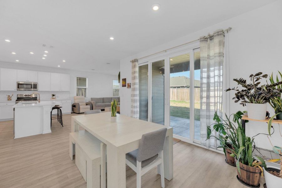 Furnished interior view inside a new home in Seasons at Carillon, Manor (Image 15).