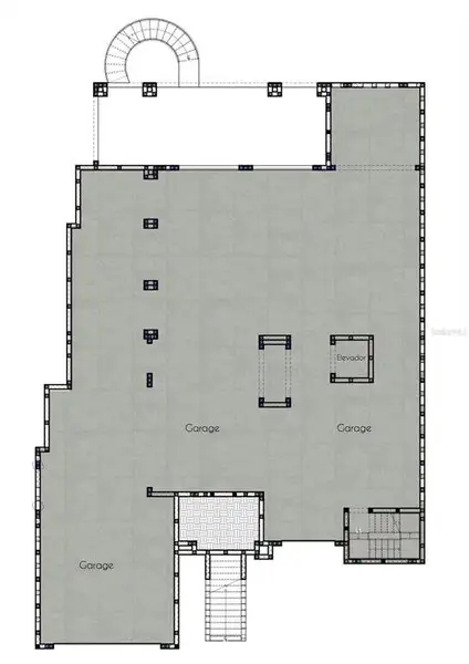 2D floor plan layout of this home in , Tampa, FL (Image 5).