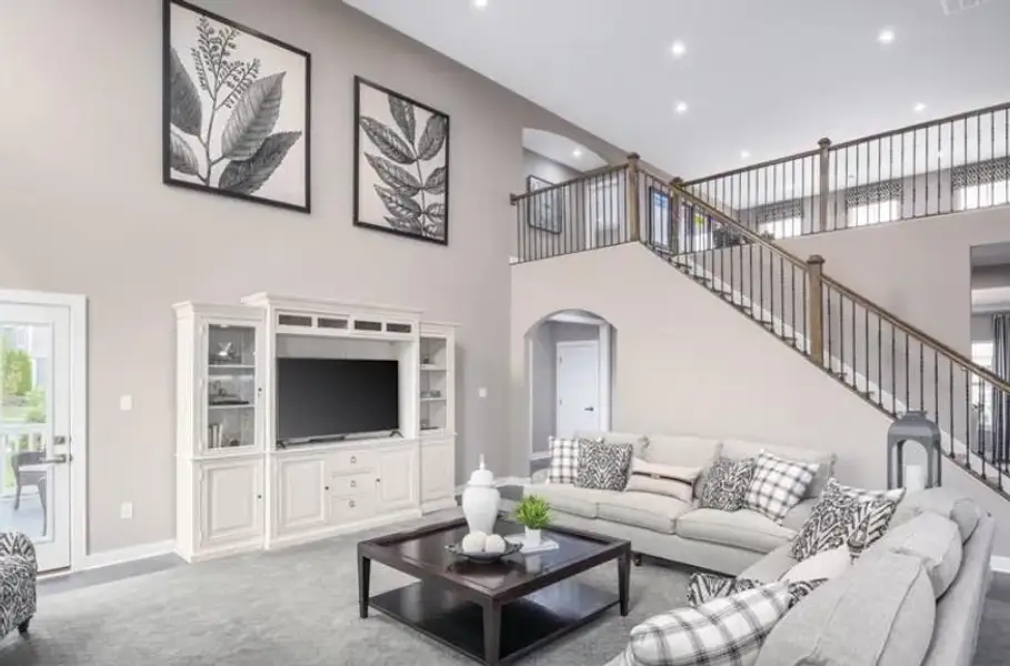 Furnished interior view inside a new home in , Commerce (Image 7).