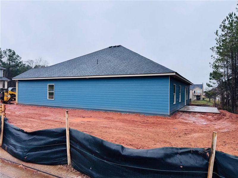 In-progress construction of a new home in Magnolia Villas, Cornelia, GA (Image 21).