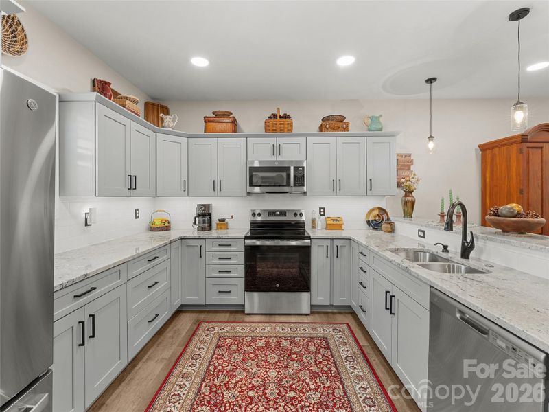 Furnished interior view inside a new home in , Brevard (Image 12).