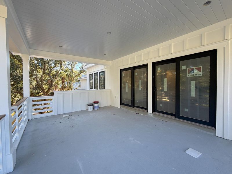 Exterior details and patio area of a home in , Isle Of Palms (Image 9).