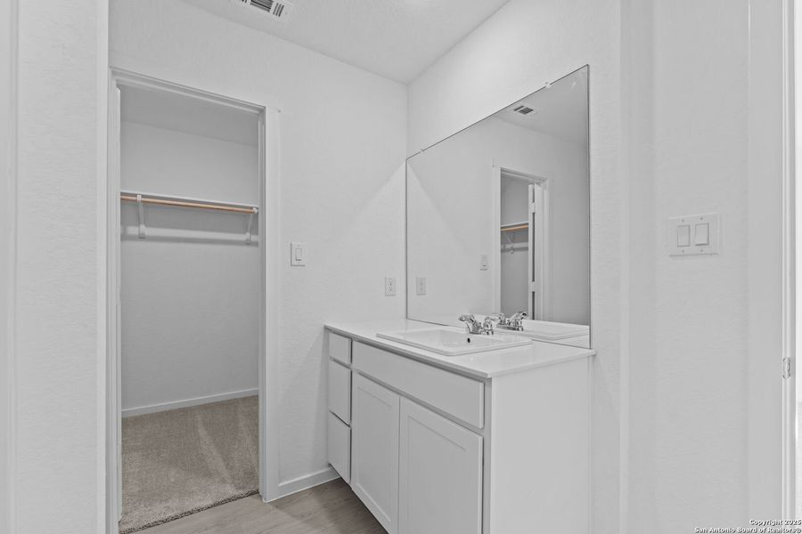 Furnished interior view inside a new home in , New Braunfels (Image 5).