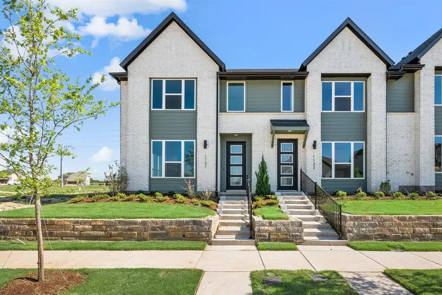 Beautiful new townhomes that are always in style now available in Crowley's newest master planned community...Karis!